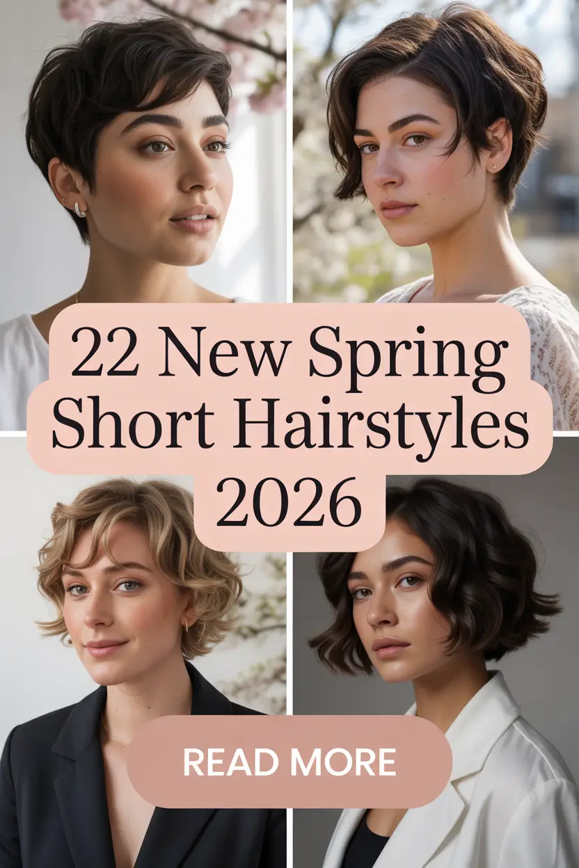H1: New Spring Short Hairstyles 2026: Cute, Chic & Easy Short Hair Trends