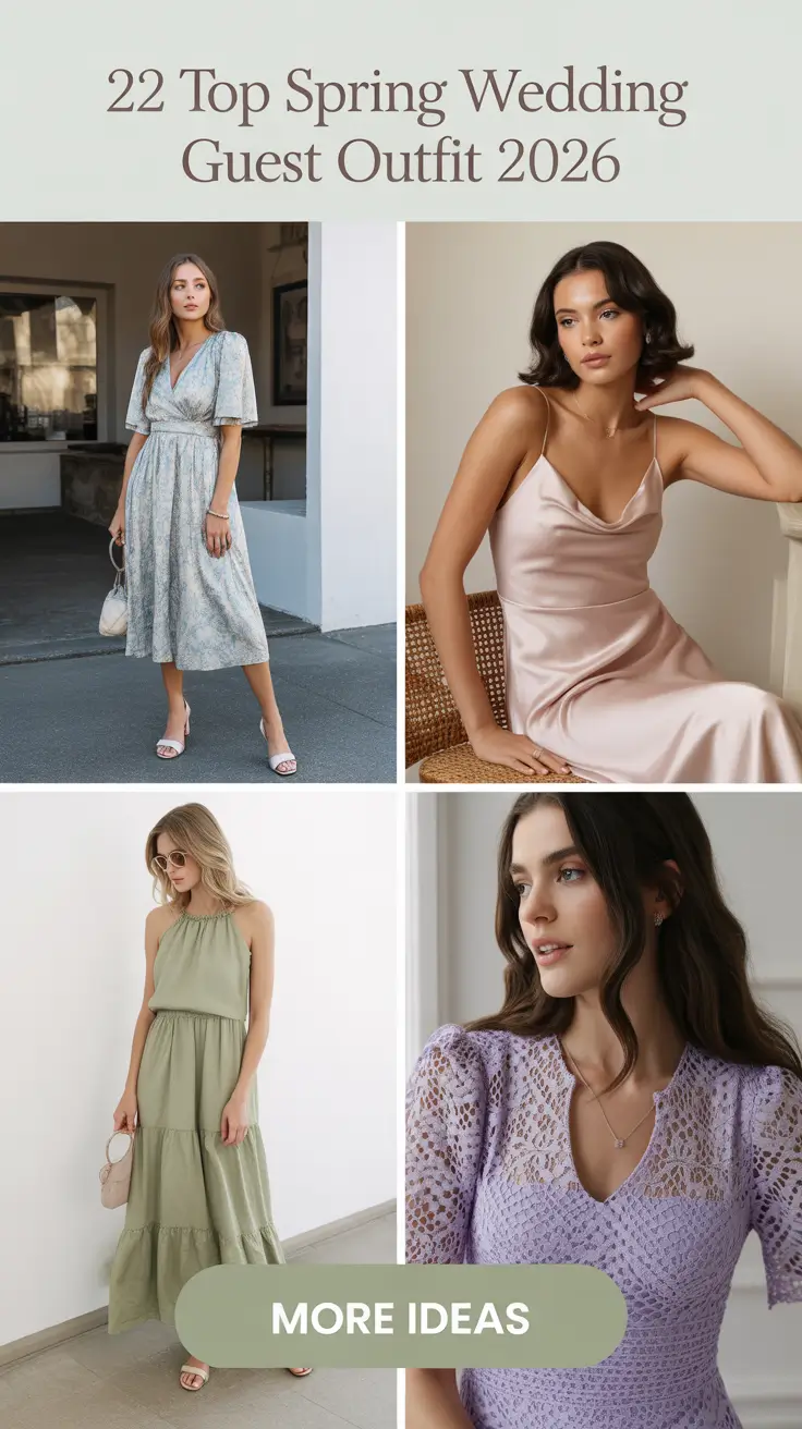 Top Spring Wedding Guest Outfit 2026: Classy Chic Ideas for Cool Outdoor Weddings