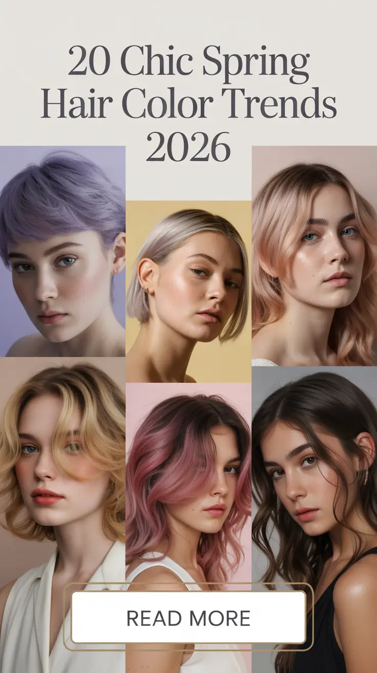 Chic Spring Hair Color Trends 2026: Fresh Blonde, Brunette & Bronde Ideas for the New Season