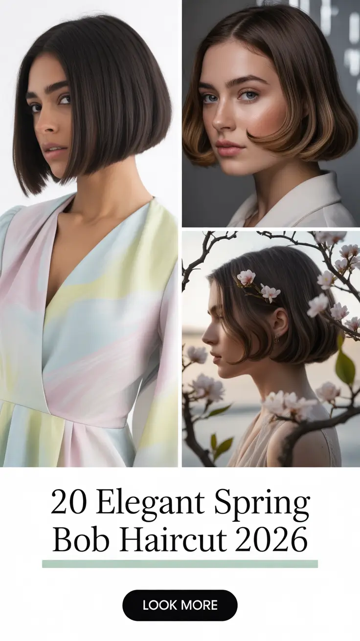 Elegant Spring Bob Haircut 2026: Fresh Chic Ideas for Blonde and Brunette Bobs