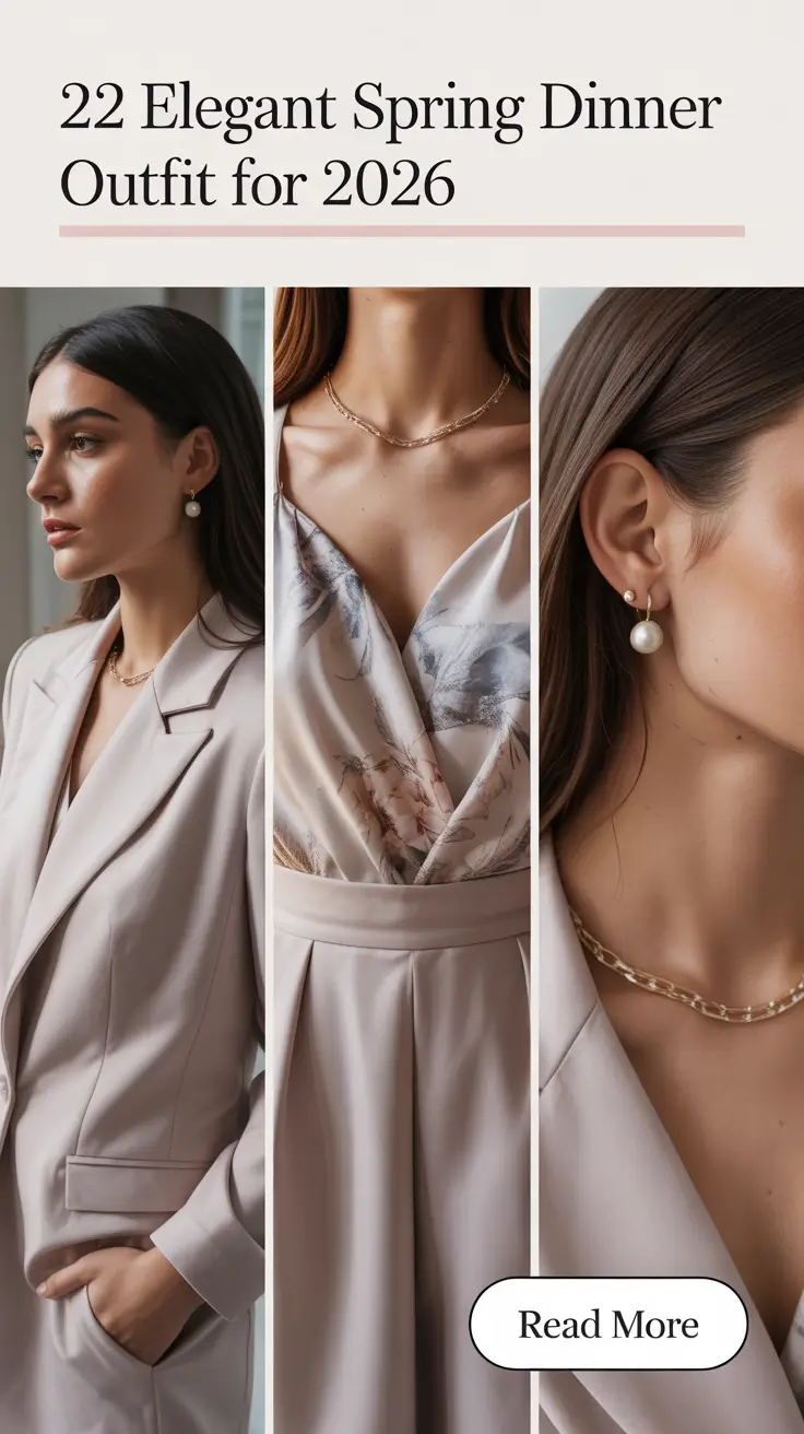 Elegant Spring Dinner Outfit for 2026: Chic & Classy Outfit Ideas for Any Evening