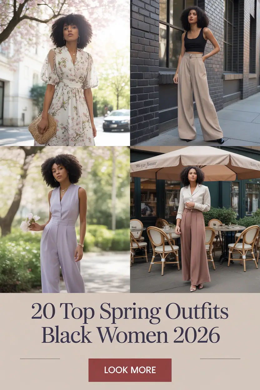 Top Spring Outfits Black Women 2026: Fresh, Stylish & Trend-Forward Looks for Every Occasion