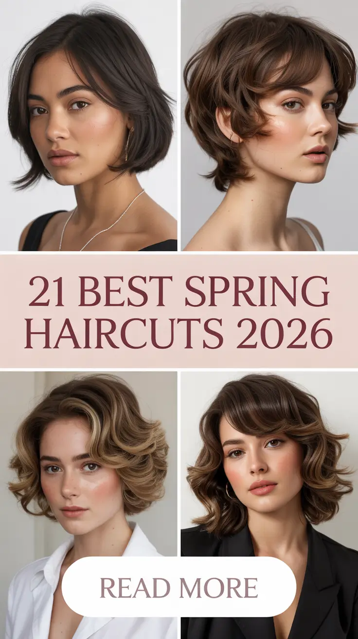 Best Spring Haircuts 2026: Fresh Medium, Short & Long Ideas for Every Face Shape