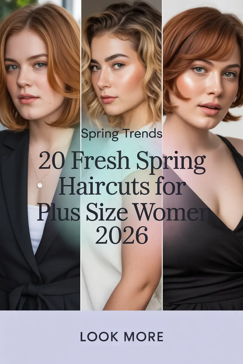 Fresh Spring Haircuts for Plus Size Women 2026: Trendy, Flattering Cuts for Every Style