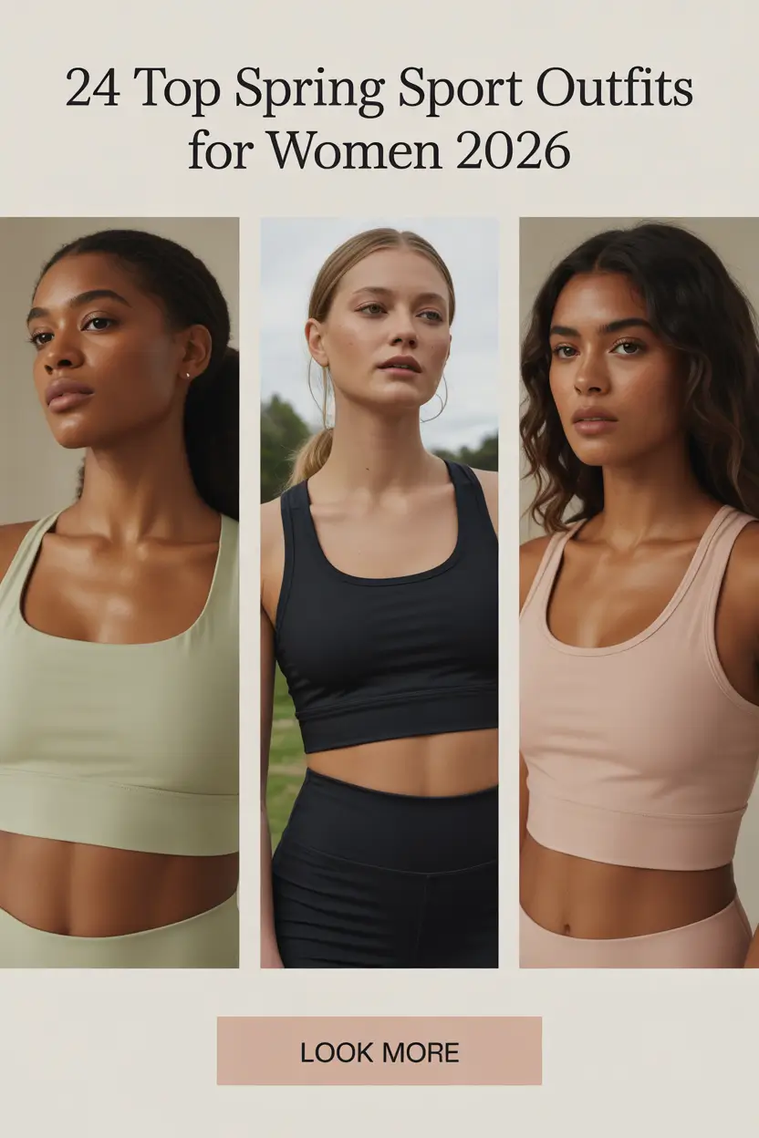 Top Spring Sport Outfits for Women 2026: Fresh, Casual & Aesthetic Looks for Active Days
