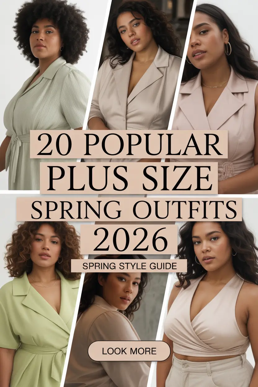 Popular Plus Size Spring Outfits 2026: Trendy Ideas for Confident Spring Style
