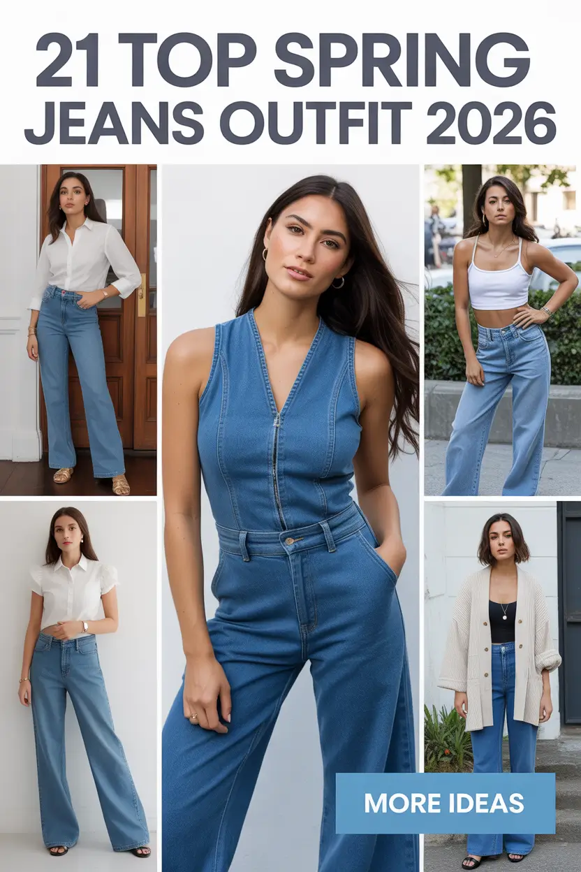 Top Spring Jeans Outfit 2026: Fresh Casual Styles for the New Season