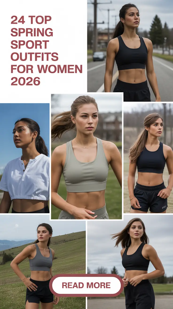 Top Spring Sport Outfits for Women 2026: Fresh, Casual & Aesthetic Looks for Active Days