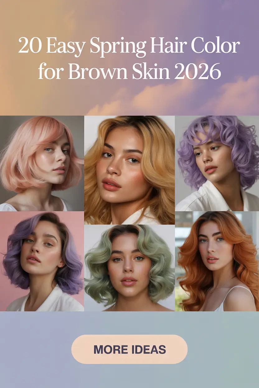 Easy Spring Hair Color for Brown Skin 2026: Flattering, Natural & Trendy Shades to Try This Season
