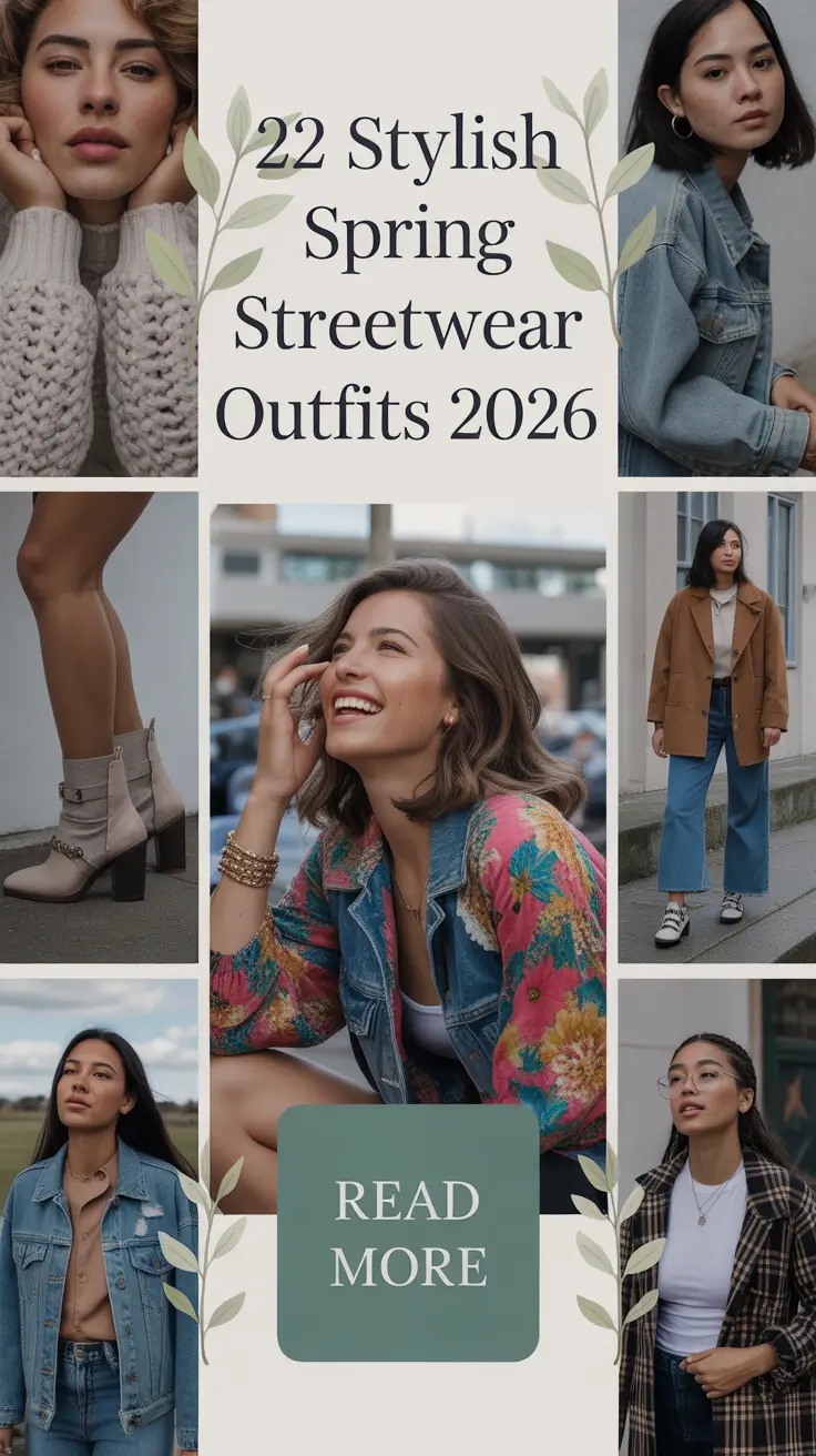 Stylish Spring Streetwear Outfits 2026: Fresh Y2K-Inspired Looks for Modern Women