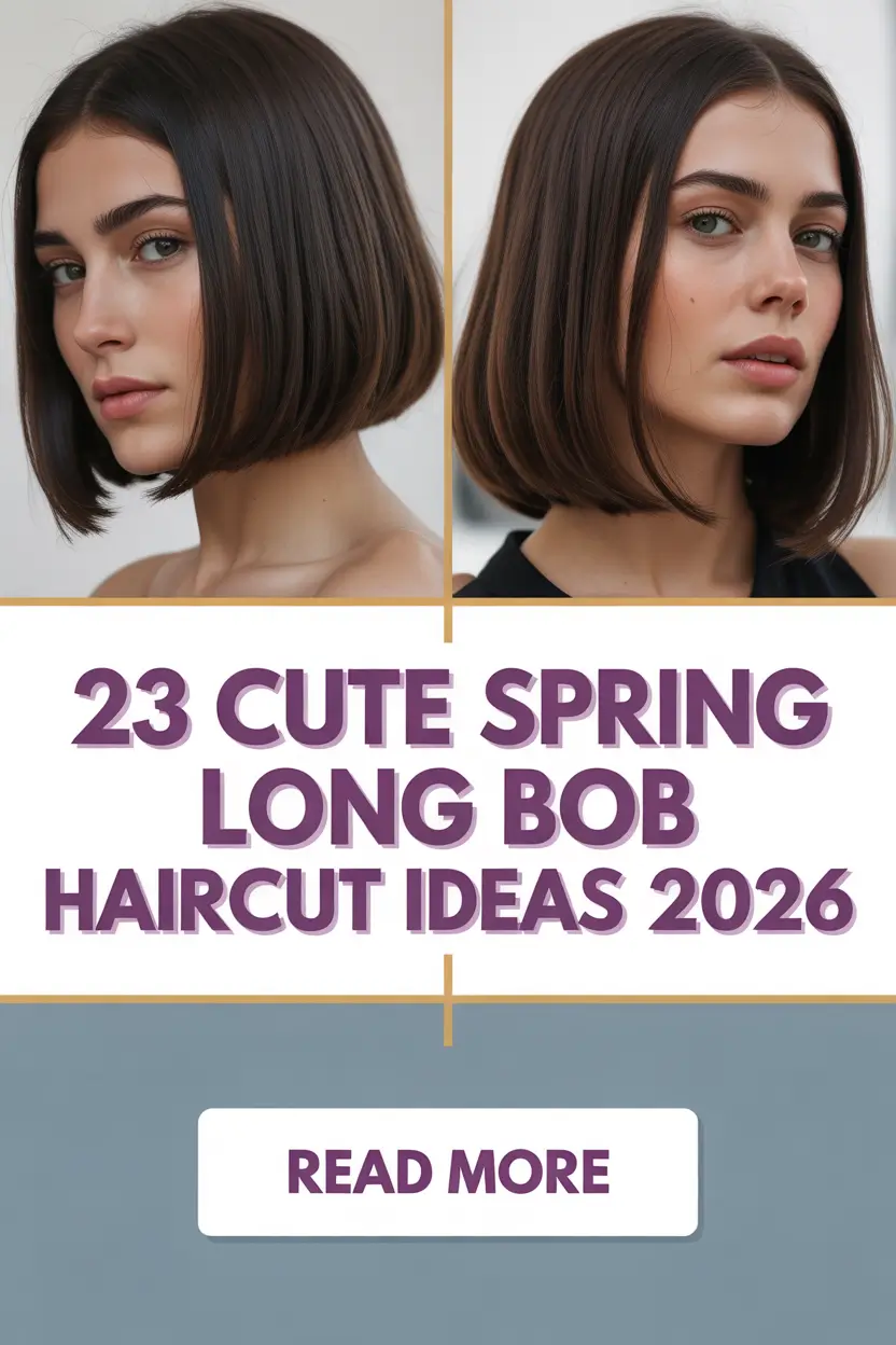 Cute Spring Long Bob Haircut Ideas 2026 – Fresh, Wearable Styles With Layers and Bangs