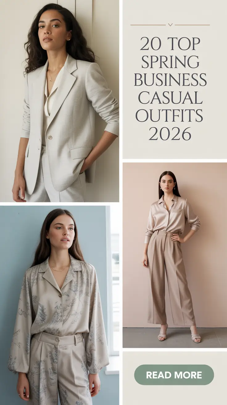 Top Spring Business Casual Outfits 2026: Fresh Workwear Ideas for Women
