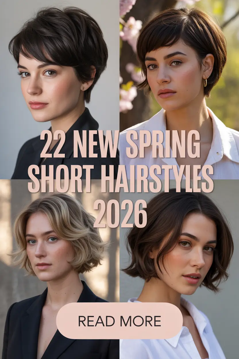 H1: New Spring Short Hairstyles 2026: Cute, Chic & Easy Short Hair Trends