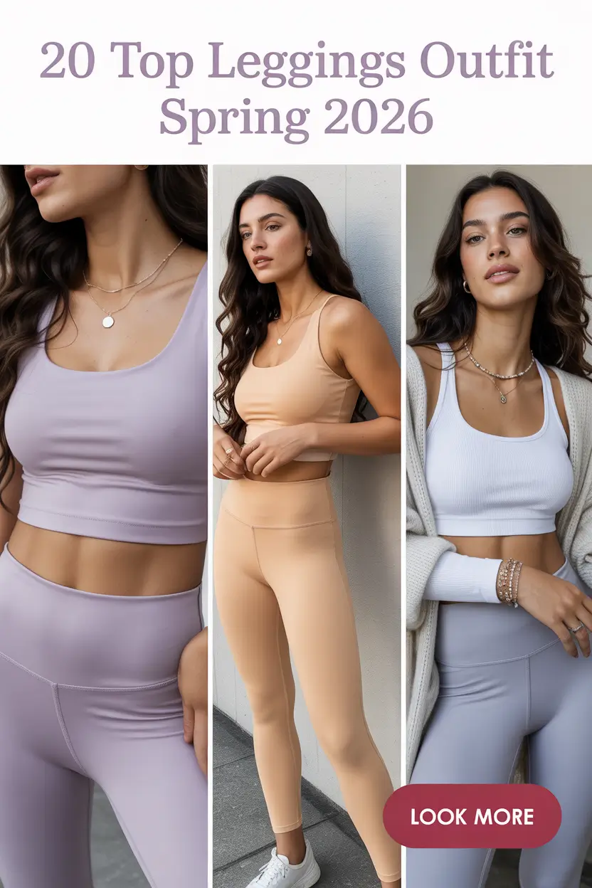 Top Leggings Outfit Spring 2026: Chic & Casual Looks for Every Day