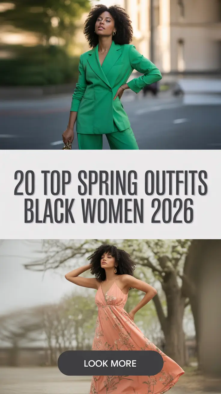 Top Spring Outfits Black Women 2026: Fresh, Stylish & Trend-Forward Looks for Every Occasion
