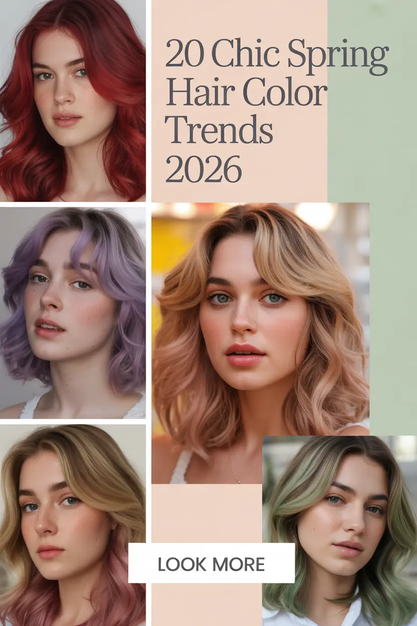 Chic Spring Hair Color Trends 2026: Fresh Blonde, Brunette & Bronde Ideas for the New Season