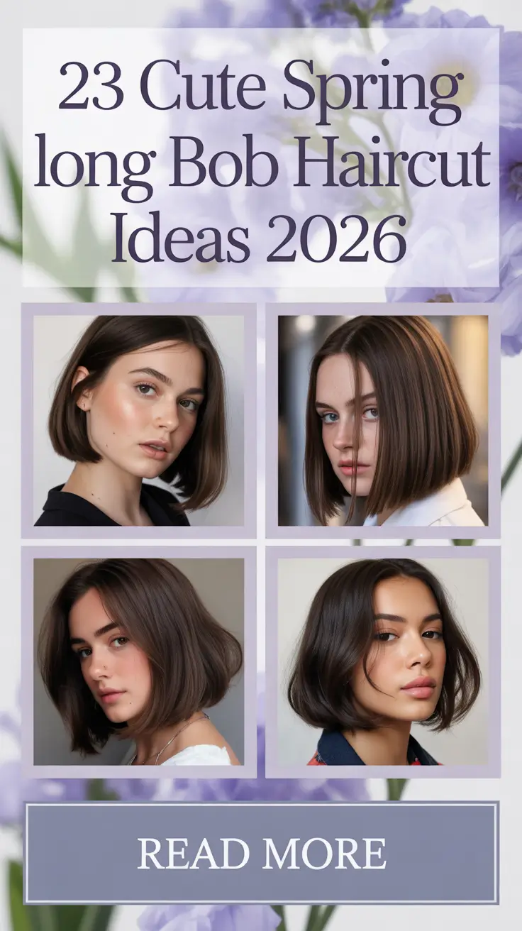 Cute Spring Long Bob Haircut Ideas 2026 – Fresh, Wearable Styles With Layers and Bangs