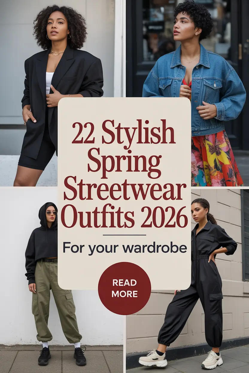 Stylish Spring Streetwear Outfits 2026: Fresh Y2K-Inspired Looks for Modern Women