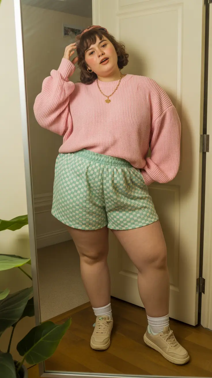 popular plus size spring outfits 2026 Soft Pastels for Playful Spring Days