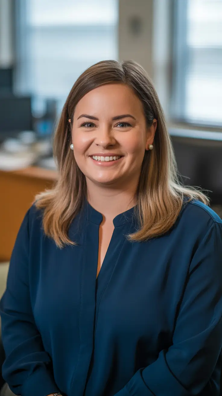 popular spring haircuts for chubby faces 2026 - Classic Mid-Length Cut With Natural Daily Movement