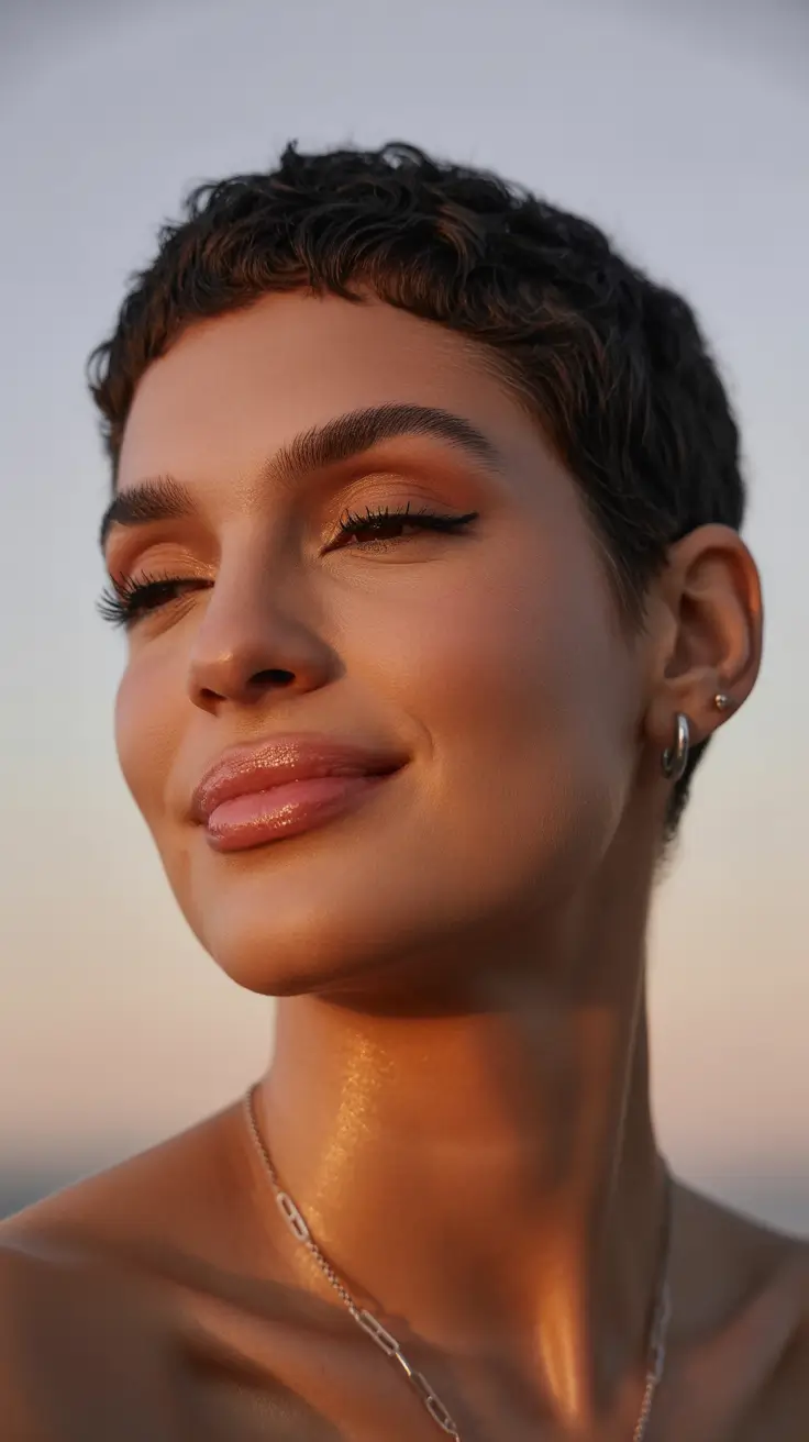 vibrant spring pixie 2026 Sunlit Pixie Glow for Early Spring