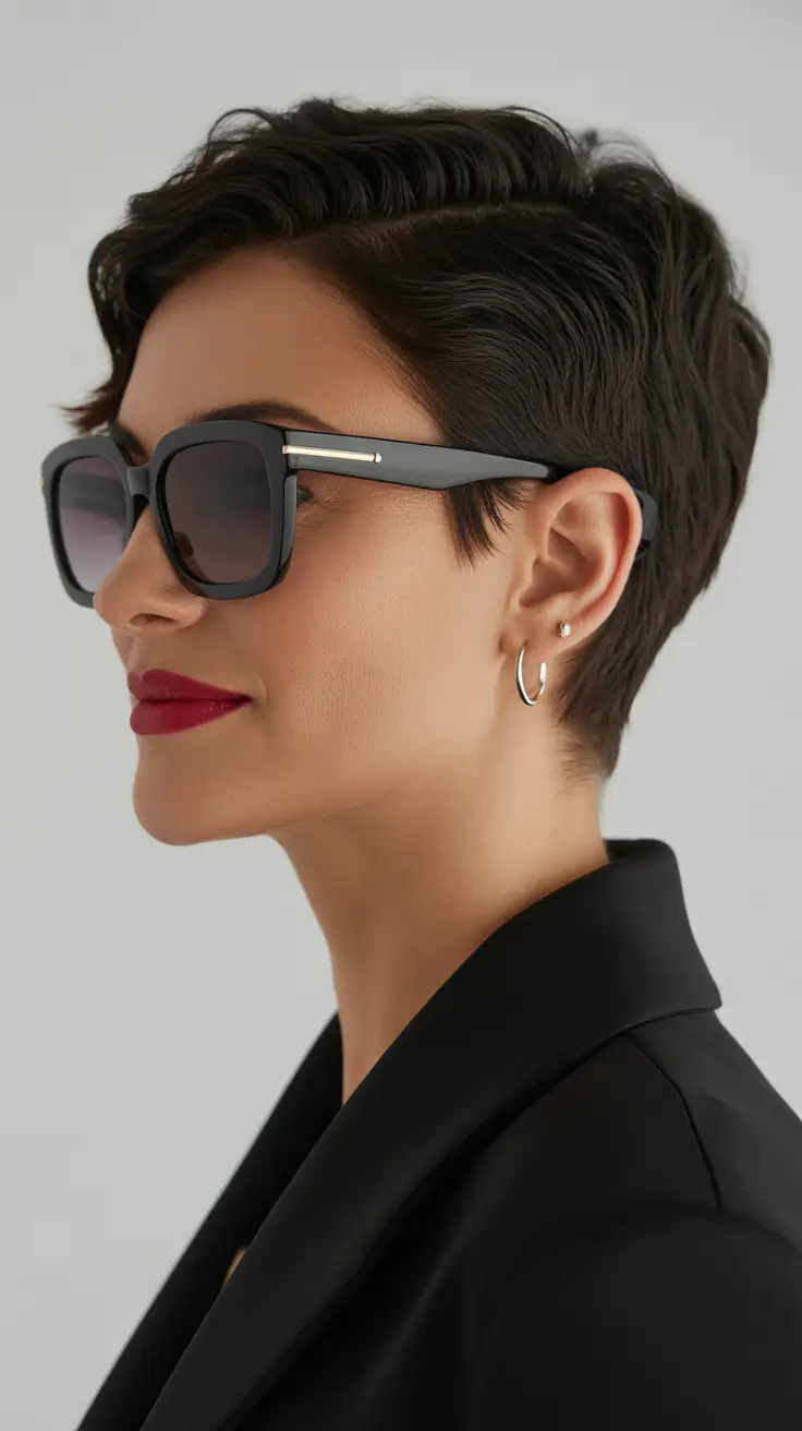 vibrant spring pixie 2026 Refined Shadow Pixie With Clean Contour