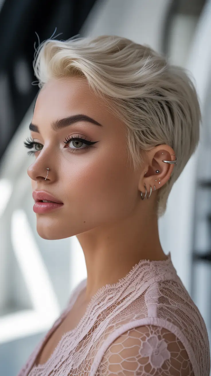 vibrant spring pixie 2026 Cream-Swept Pixie With Airy Spring Texture