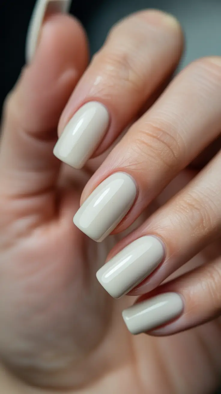 chic spring aura nails 2026 Soft Milky Glow for Minimalist Spring Aura Nails