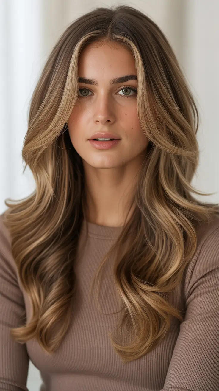 dreamy spring formal hairstyle ideas 2026 Soft Layered Blowout - Bouncy Spring Volume
