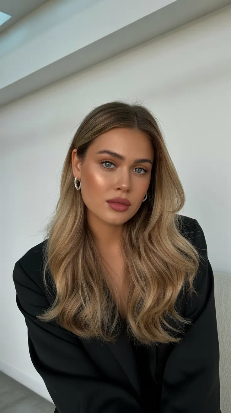 dreamy spring formal hairstyle ideas 2026 Glossy Side-Swept Waves - Old Hollywood Revival