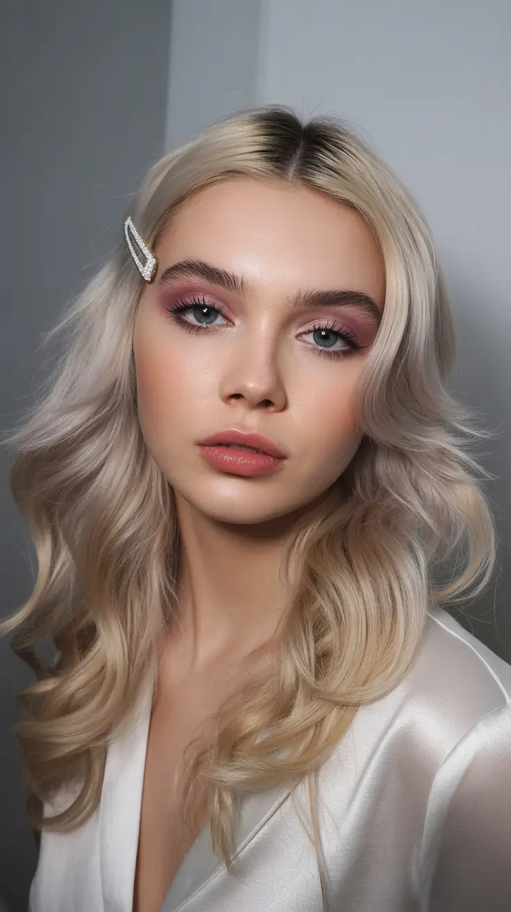 elegant spring honey blonde hair color trends 2026 Soft Champagne Honey with Luminous Face-Framing Layers