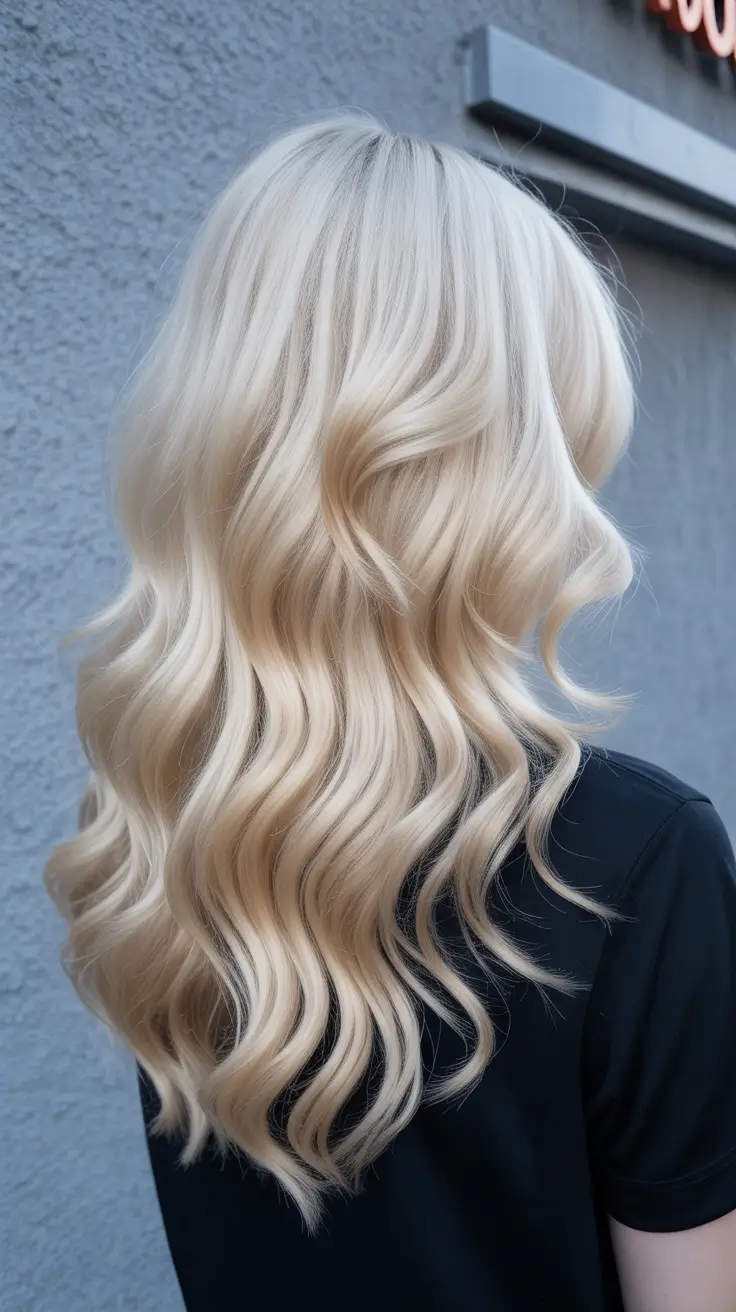 elegant spring honey blonde hair color trends 2026 Ultra-Light Honey Waves with Silken Gloss Finish