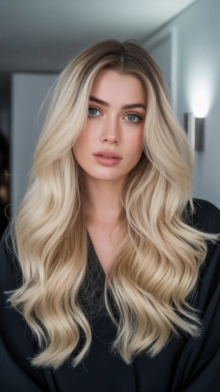 elegant spring honey blonde hair color trends 2026 Soft Neutral Honey with Balanced Dimension