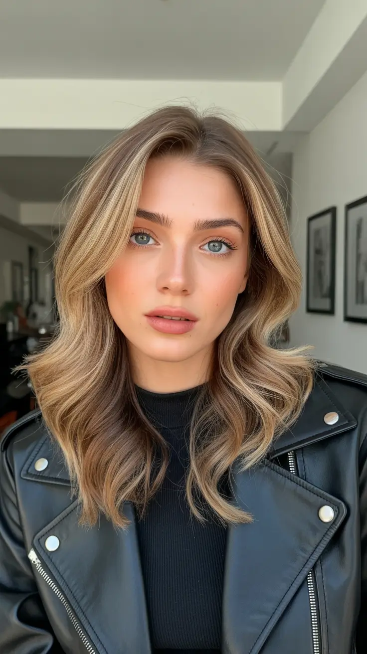 elegant spring honey blonde hair color trends 2026 Deep Honey Melt with Modern Brunette Dimension