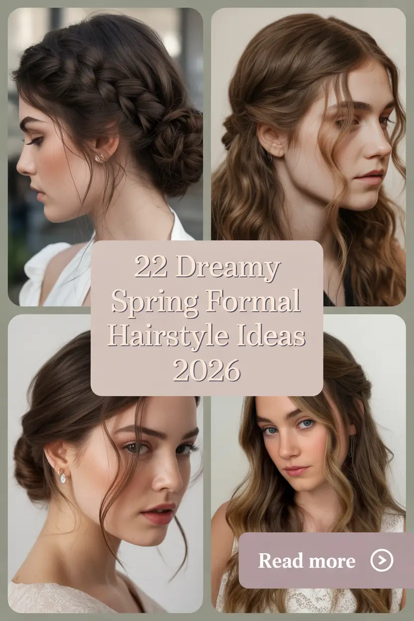 Dreamy Spring Formal Hairstyle Ideas 2026 for Every Hair Length