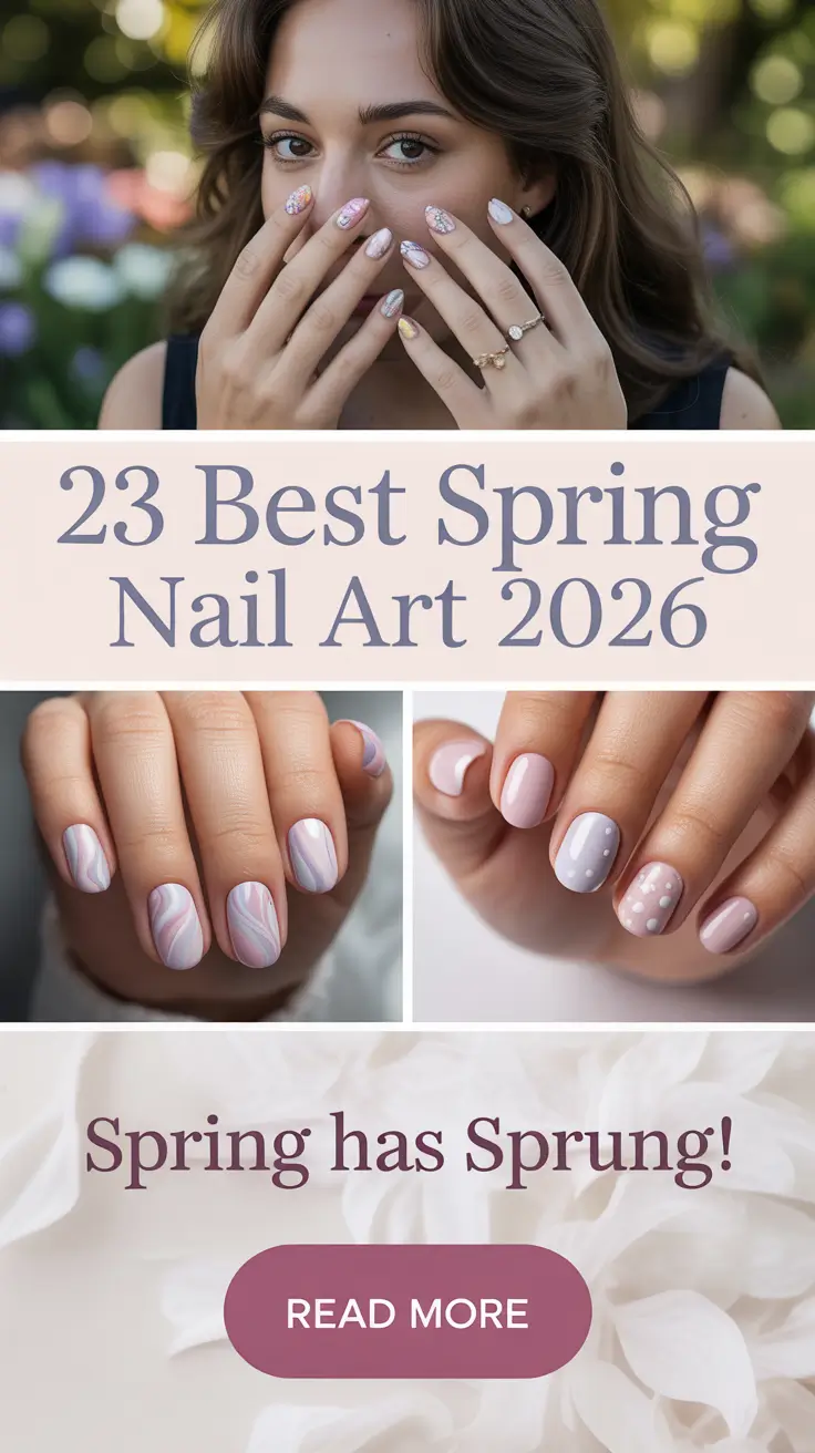Best Spring Nail Art 2026 Ideas - Trendy Designs and Gel Nails Inspiration