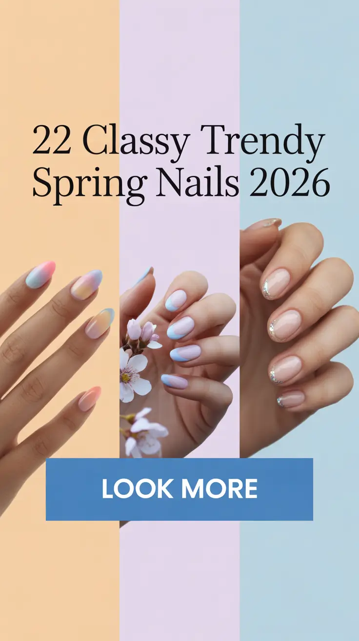Classy Trendy Spring Nails 2026: Elegant Designs, Colors & Fresh Manicure Ideas