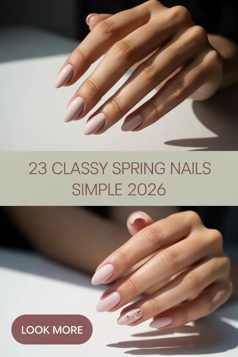 Classy Spring Nails Simple 2026: Cute, Easy & Trendy Nail Design Ideas