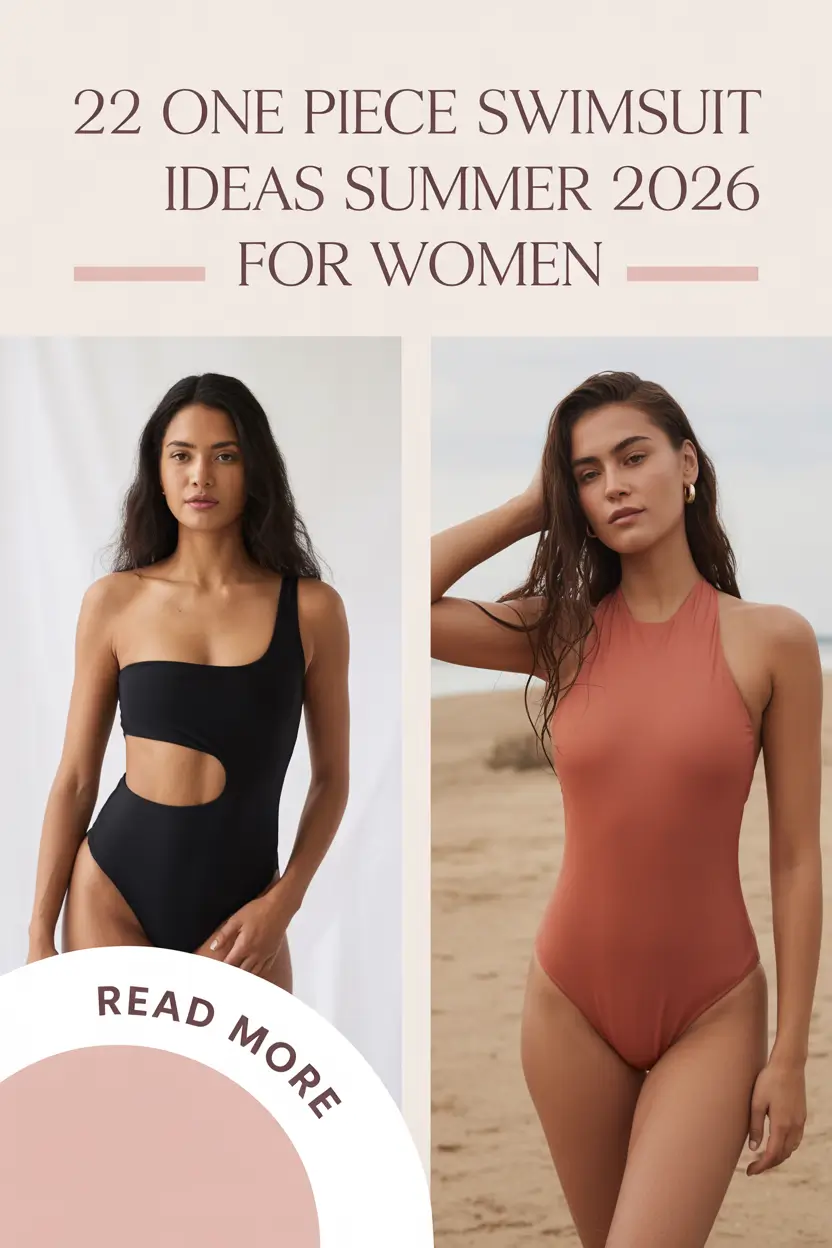 One Piece Swimsuit Ideas Summer 2026 for Women – Trendy Aesthetic Outfit Inspo