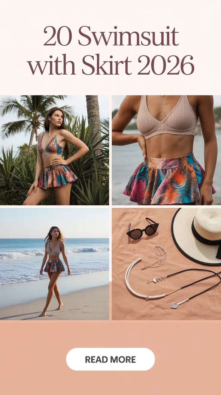 Swimsuit with Skirt 2026: Cute, Modest & Stylish Beach Outfit Ideas You’ll Actually Wear