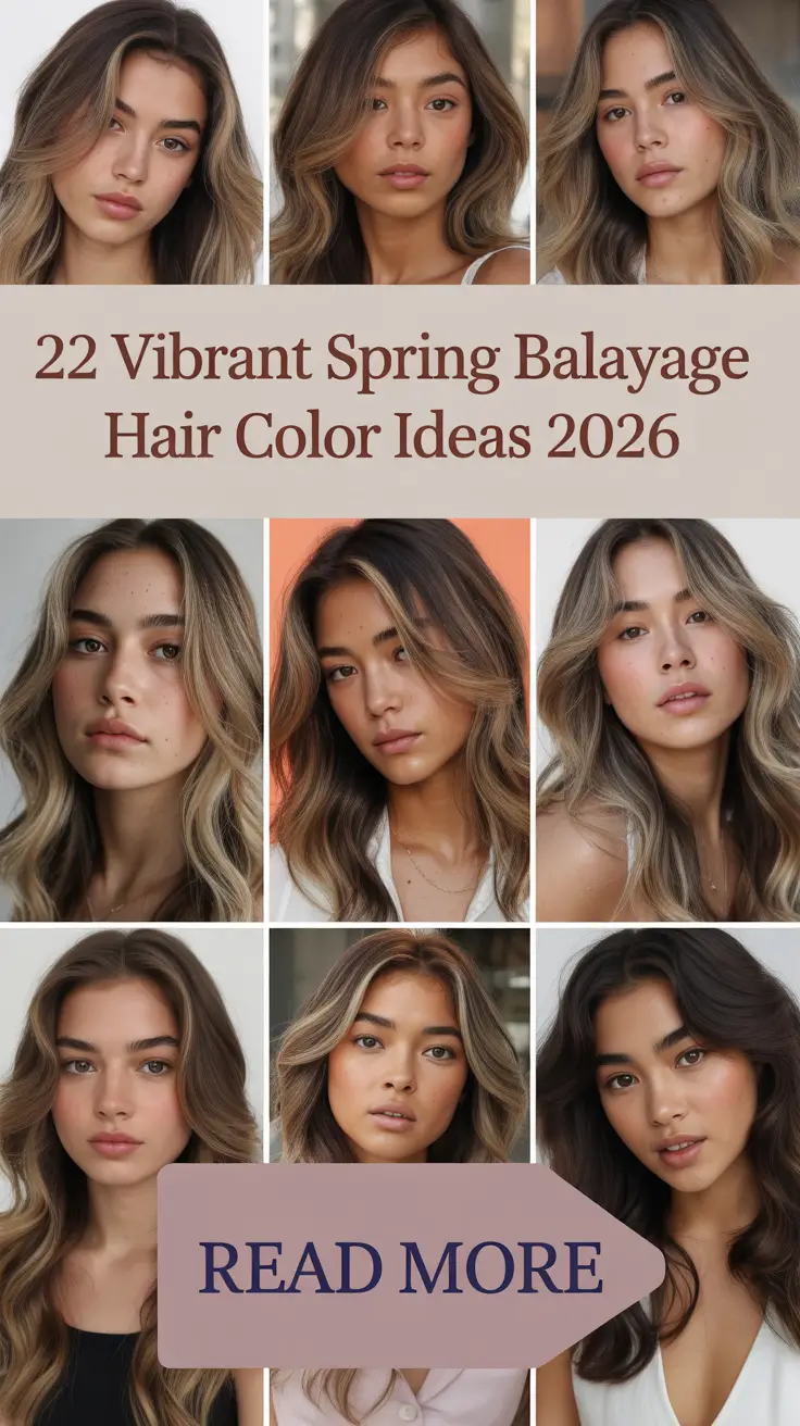 Vibrant Spring Balayage Hair Color Ideas 2026 for Blonde and Brunette Hair