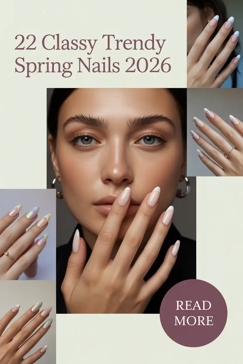 Classy Trendy Spring Nails 2026: Elegant Designs, Colors & Fresh Manicure Ideas