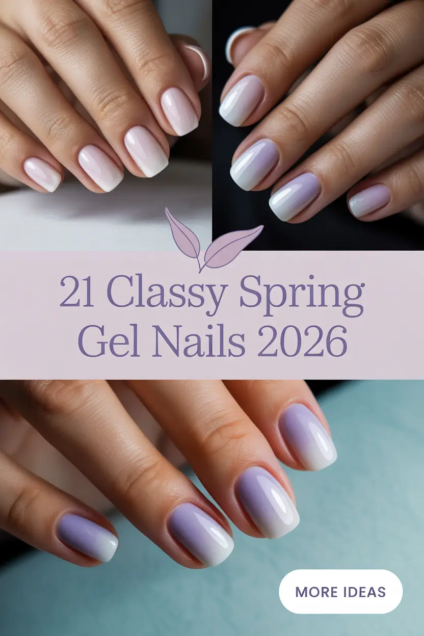 Classy Spring Gel Nails 2026: Elegant Designs, Simple Ideas and Trendy Colors