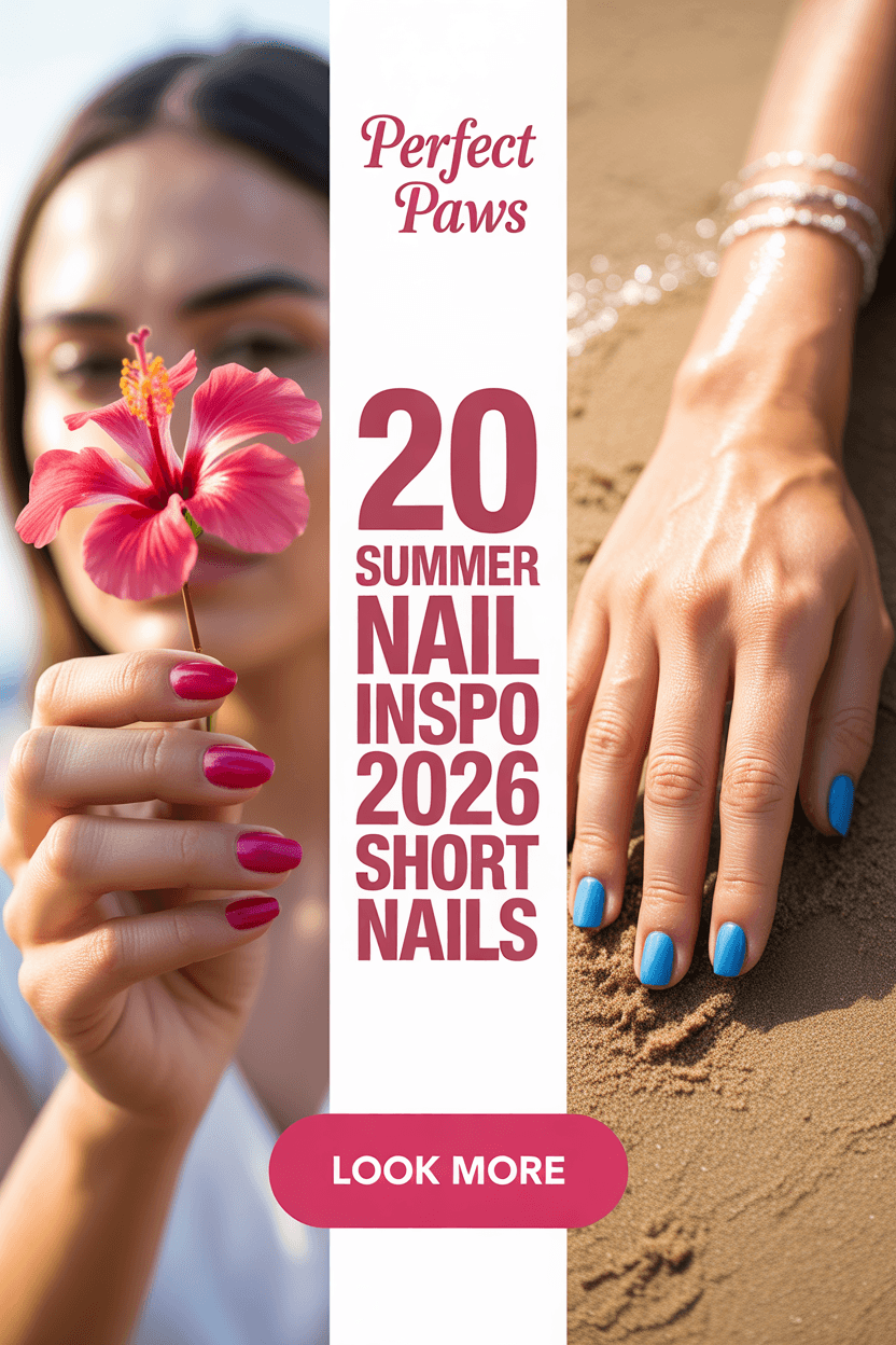 Summer Nail Inspo 2026 Short Nails: Cute, Simple & Bright Ideas You’ll Actually Want to Try