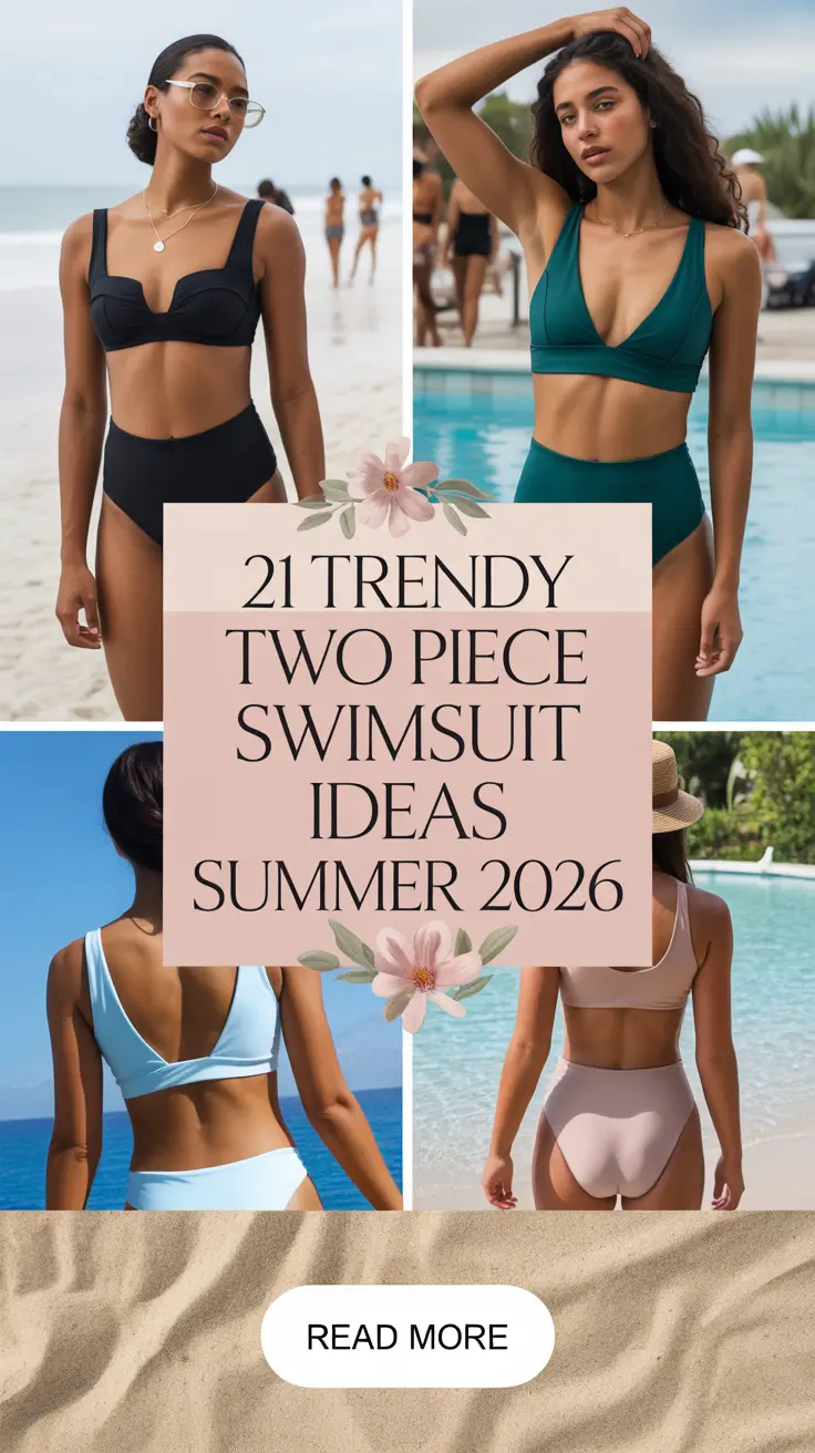 Trendy Two Piece Swimsuit Ideas Summer 2026 That Feel Fresh And Aesthetic