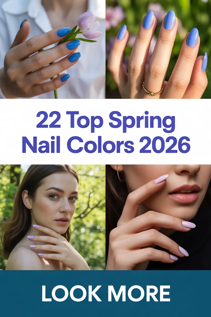 Top Spring Nail Colors 2026: Trendy Ideas for Bright, Pastel and Neutral Manicures