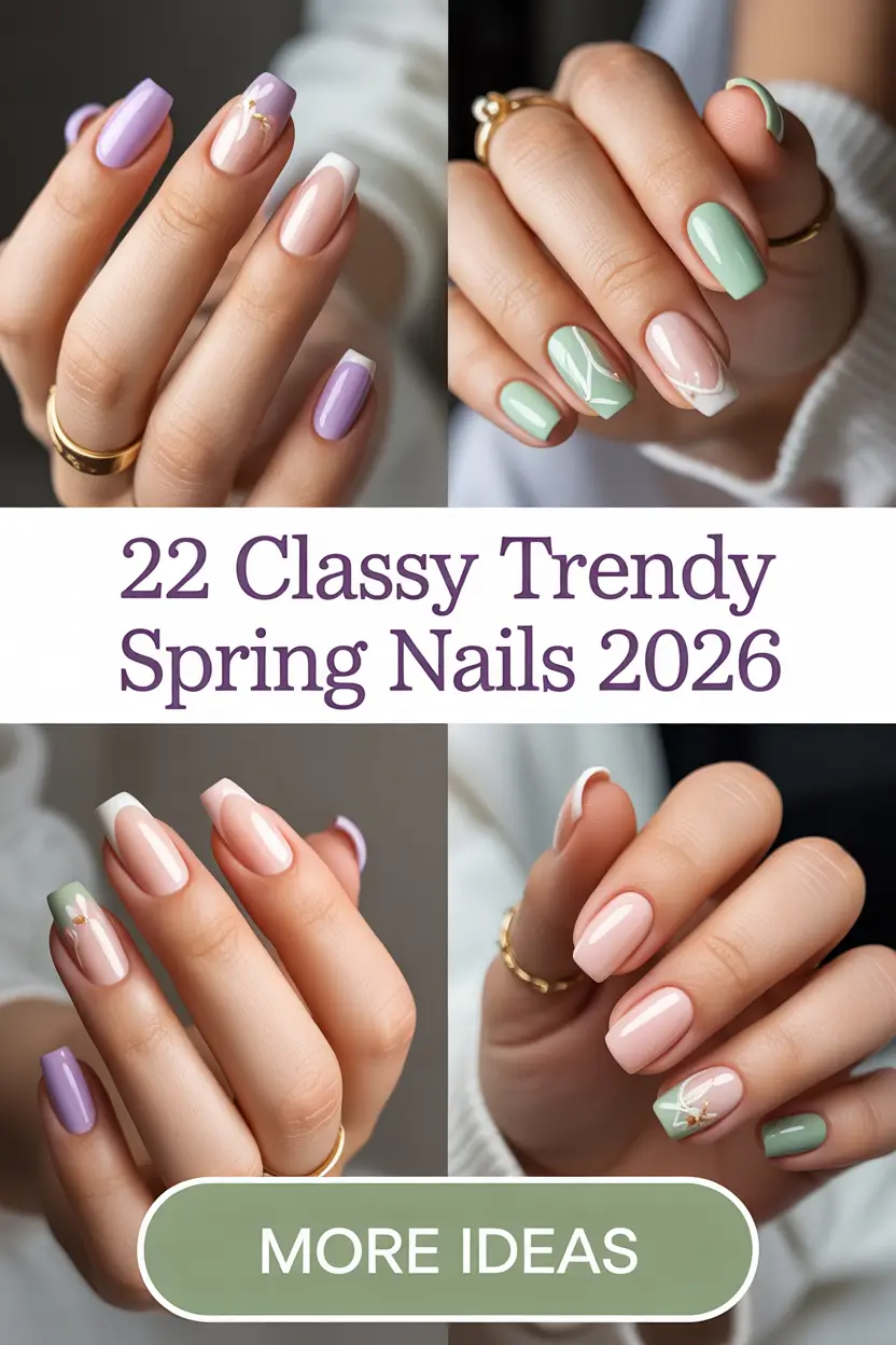 Classy Trendy Spring Nails 2026: Elegant Designs, Colors & Fresh Manicure Ideas