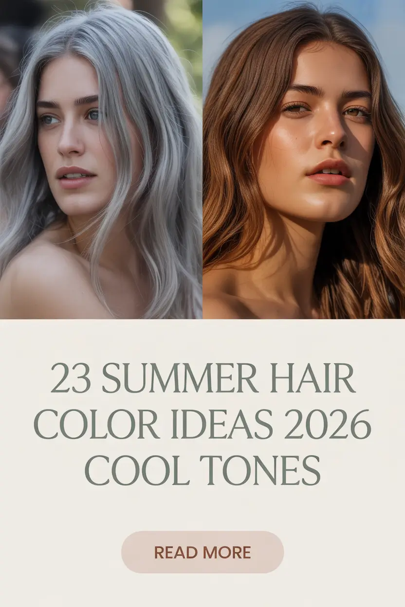 Summer Hair Color Ideas 2026 Cool Tones for Every Skin Tone
