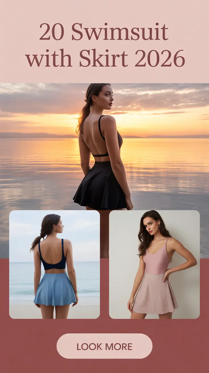 Swimsuit with Skirt 2026: Cute, Modest & Stylish Beach Outfit Ideas You’ll Actually Wear