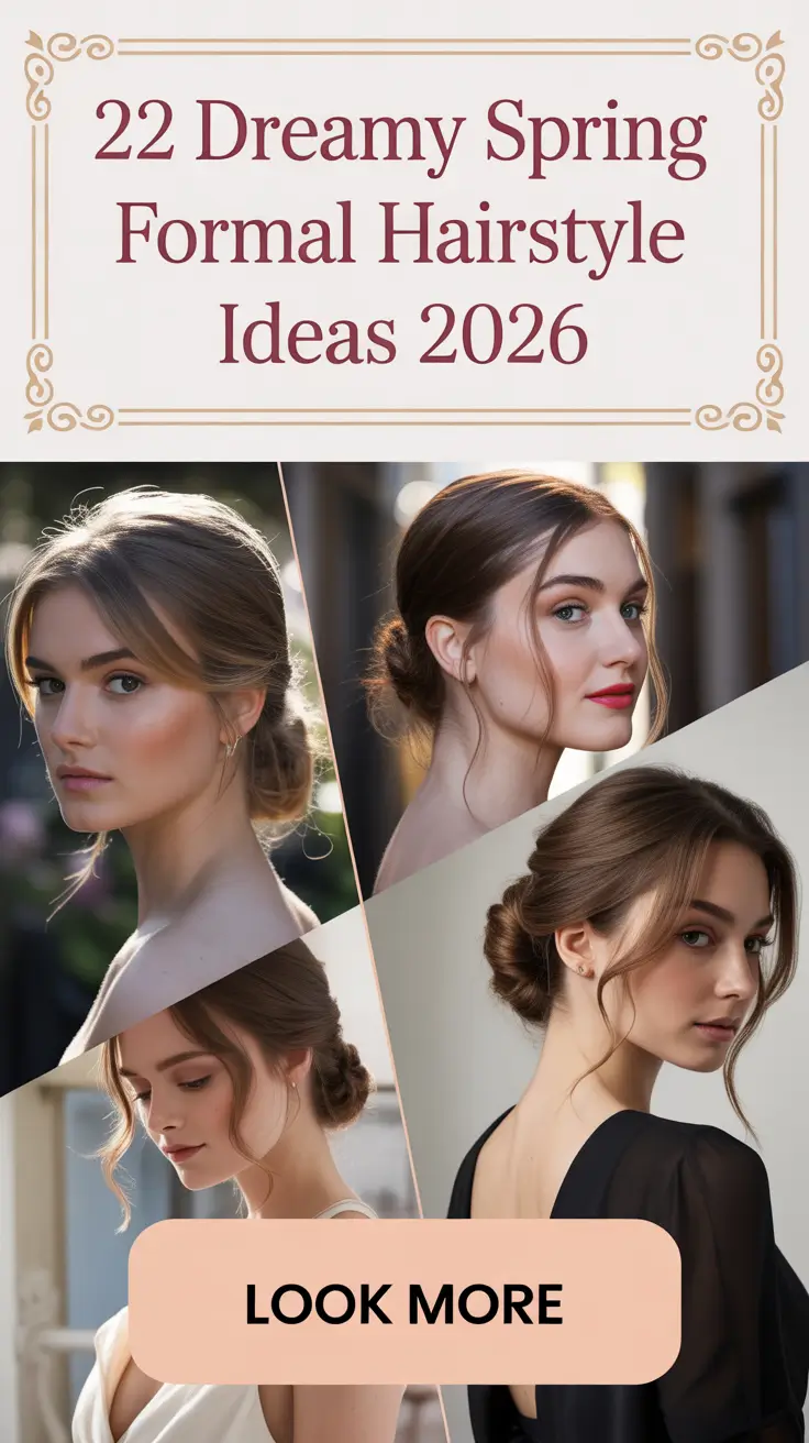 Dreamy Spring Formal Hairstyle Ideas 2026 for Every Hair Length
